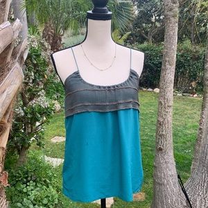 Saffie 100% silk top, xs